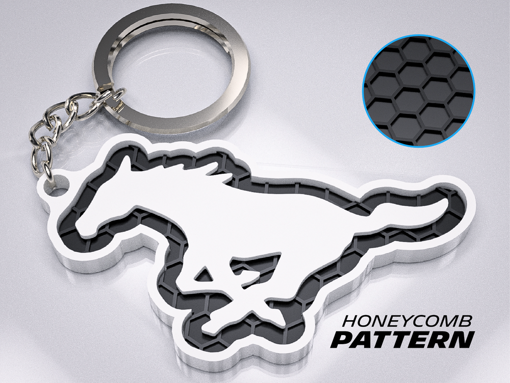 Ford Mustang Keychain