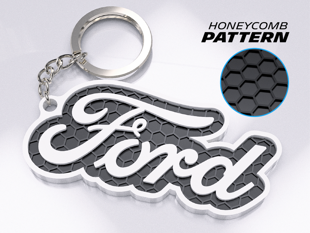 Ford Logo Keychain