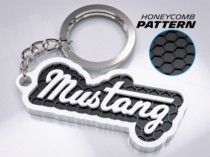 Ford Mustang Keychain